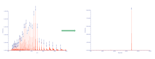 Electrospray ionisation mass spectroscopy