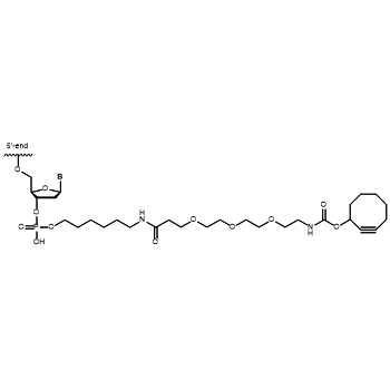 SCO-PEG3 (Strained Cyclooctyne) 3' modification: 3'-SCO-PEG3